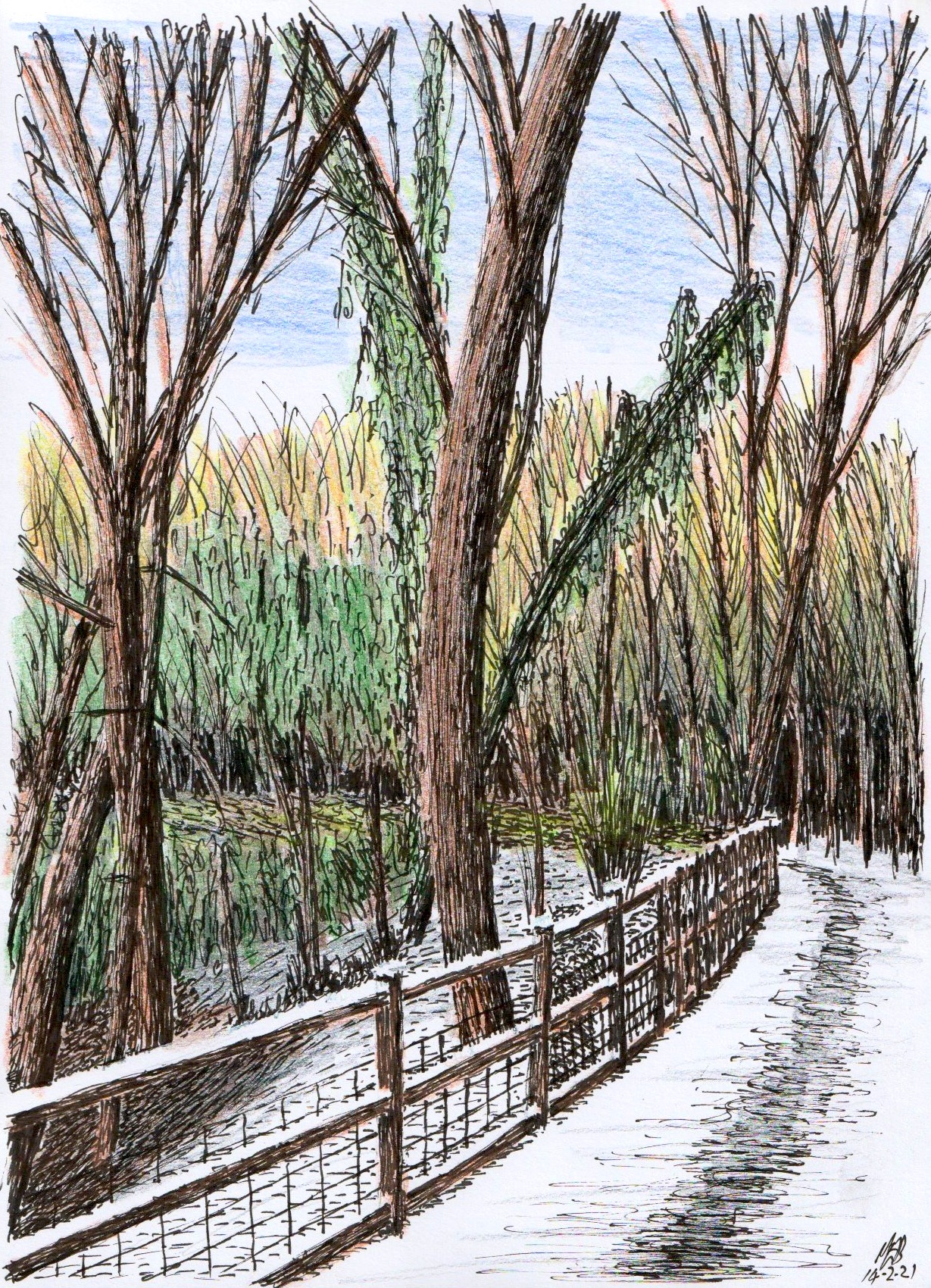 UnderReigateHill14Feb21