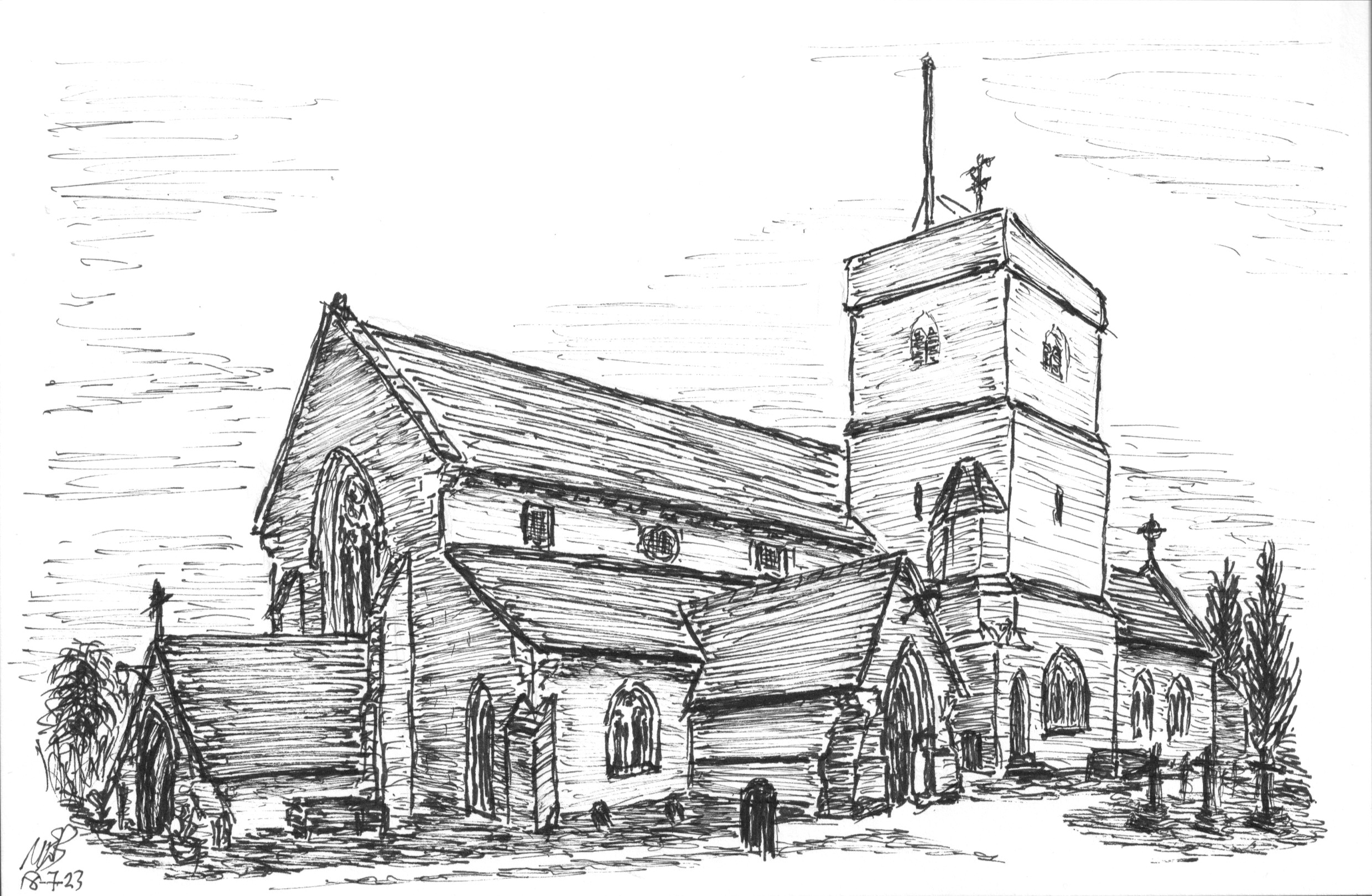 StMichaelBetchworth18Jul23